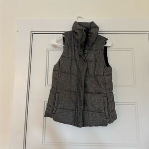 Old Navy Charcoal Puffer Vest